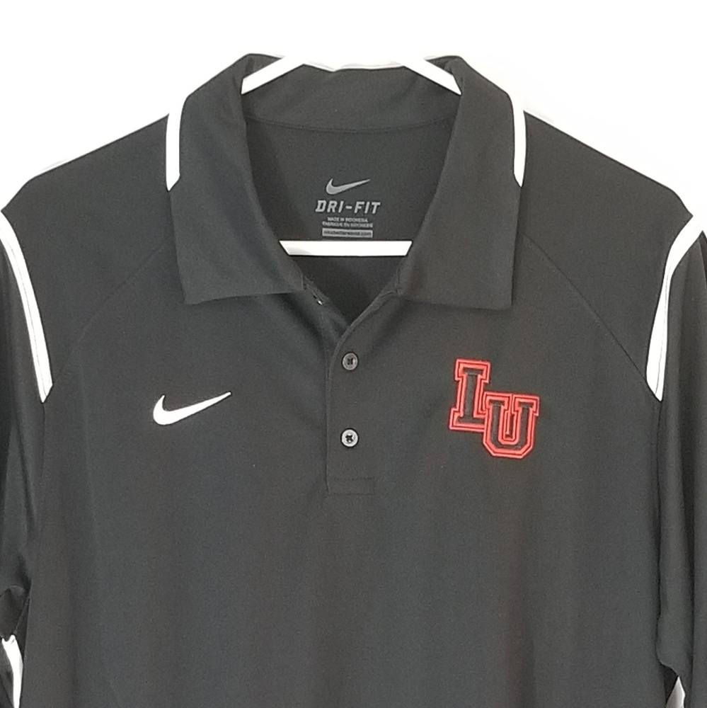 Nike Dri Fit IU polo style shirt